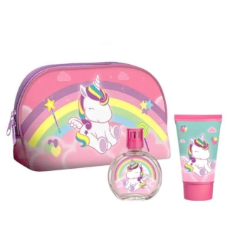 AirVal Eau My Unicorn Cosmetic Bag Σετ Δώρου Για Κορίτσια 20 X 15 X 6cm