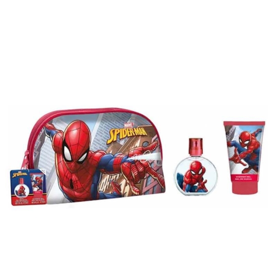 AirVal Marvel Spiderman Cosmetic Bag - Σετ Δώρου για αγόρια 20 X 15 X 6cm