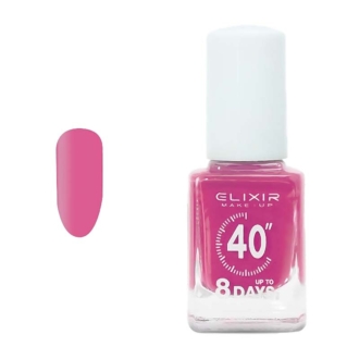 Elixir Fast Dry 40sec Nail Polish Βερνίκι Νυχιών Διάρκειας 8 ημερών 313 Flawless Φουξ 13ml