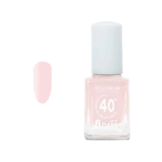 Elixir Fast Dry 40sec Nail Polish Βερνίκι Νυχιών Διάρκειας 8 ημερών 318 Echo Απαλό Ροζ 13ml