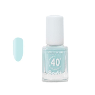 Elixir Fast Dry 40sec Nail Polish Βερνίκι Νυχιών Διάρκειας 8 ημερών 415 Art Απαλό Γαλάζιο 13ml