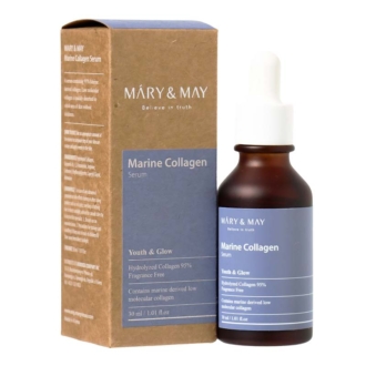 Mary & May Marine Collagen Serum Αντιγηραντικός Ορός με Yδρολυμένο Κολλαγόνο 95% 30ml