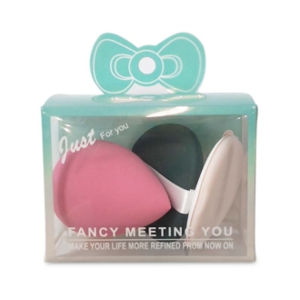 PinkyRose Fancy meeting You Sponges Set Σφουγγαράκια Foundation & Powder 3τεμ