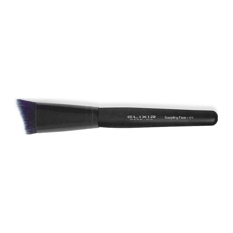 Elixir Professional Sculpting Face Brush Πινέλο Πούδρας, Ρουζ & Foundation 511