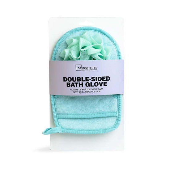 Idc Institute Double-Side Bath Glove Green Γάντι Σφουγγάρι Σώματος Διπλής Όψεως