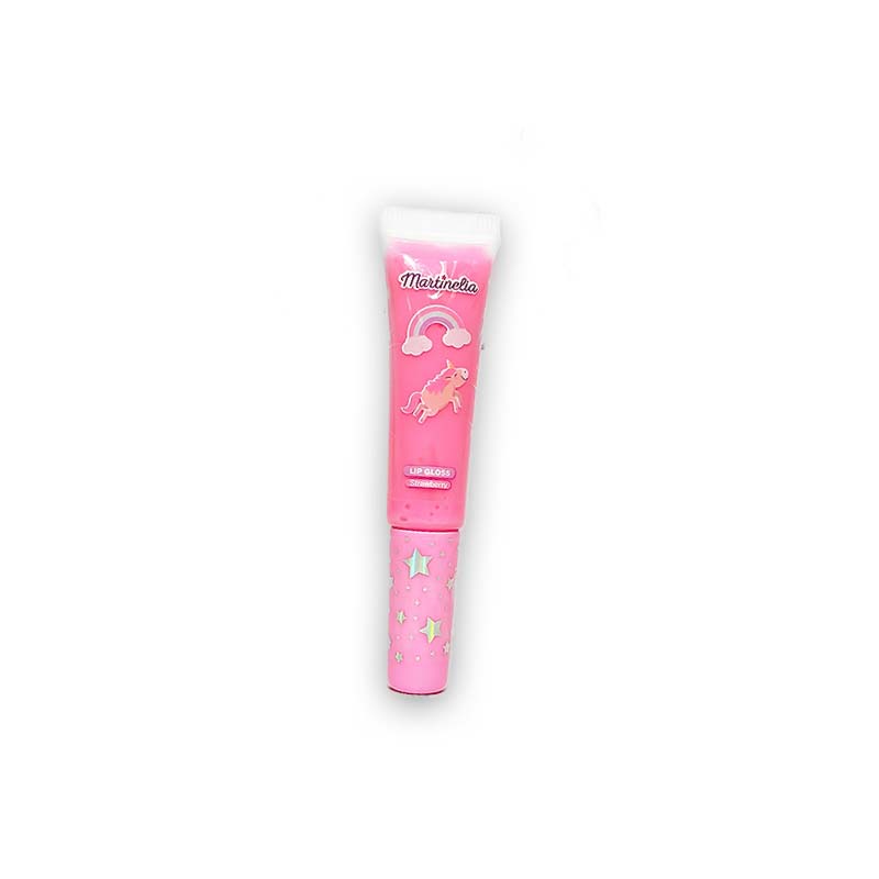 Martinelia Animal Lip Gloss Unicorn Strawberry - Γεύση Φράουλα 7ml Ηλικίες +3