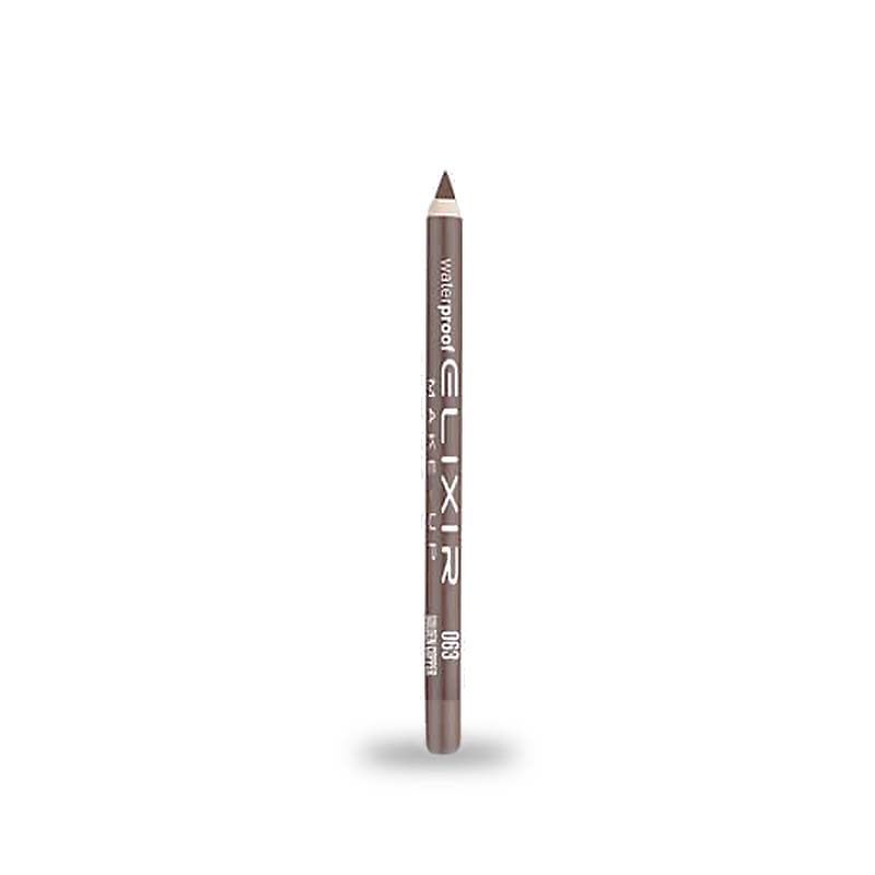 Elixir Waterproof Lip Pencil Μολύβι Χειλιών Αδιάβροχο 1,4gr 063 Golden Copper Καφέ Χρυσό