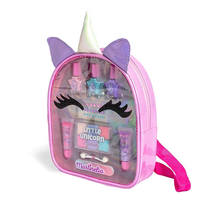 Martinelia Little Unicorn Beauty Backpack Set - Σετ Καλλυντικών Για Κορίτσια W18 x H20 x D4 cm