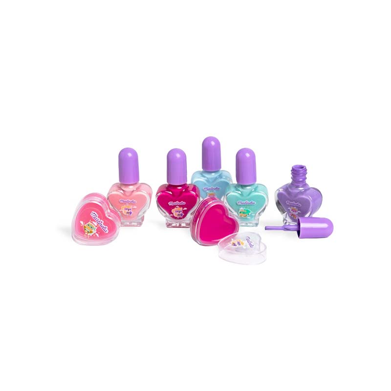 Martinelia My Best Friends Nail & Lip Set - Σετ Ομορφιάς για Κορίτσια 17 x 23 x 3,5cm Ηλικίες 3+