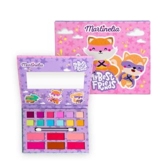 Martinelia My Best Friends Makeup Palette Παλέτα Μακιγιάζ 16,3 x 12,5 x 1,5cm Ηλικίες 3+