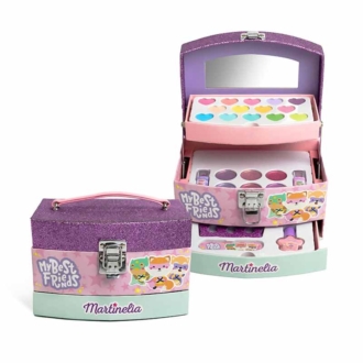 Martinelia My Best Friends 3 Level Beauty Case - Σετ Μακιγιάζ για κορίτσια 17,5 x 11.5 x 12.5cm Ηλικίες 3+