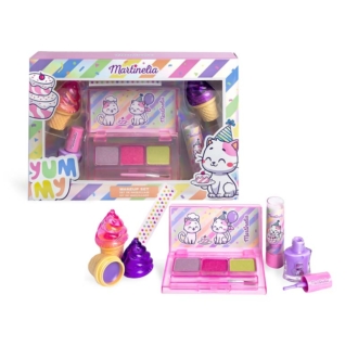 Martinelia Yummy Makeup Set - Παιδικό Σετ Μακιγιάζ 25 x 18 x 4cm Ηλικίες 3+