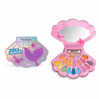 Martinelia Let's Be Mermaids Eyeshadow Shell Palette Παιδική Παλέτα Σκιών 21colours Ηλικίες 3+