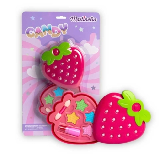 Martinelia Candy Strawberry Makeup Set - Παιδικό Σετ Μακιγιάζ 19 x 28 cm Ηλικίες 3+