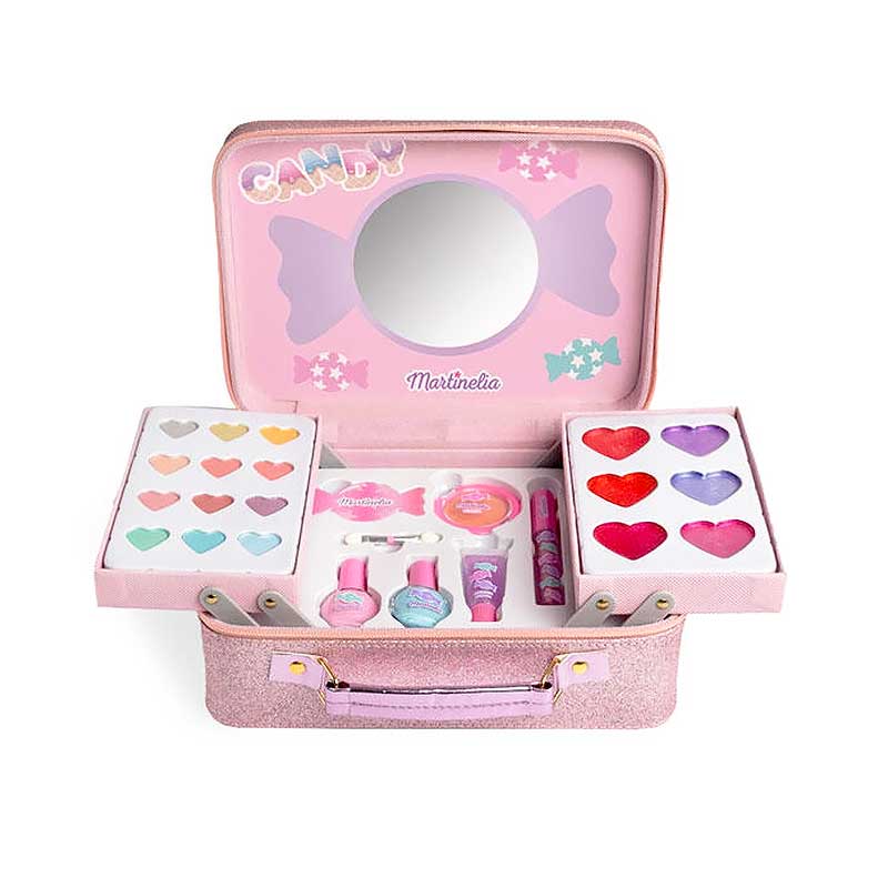 Martinelia Candy Beauty Case - Παιδικό Βαλιτσάκι Μακιγιάζ 25 x 18 x 9,5cm Ηλικίες 3+