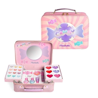 Martinelia Candy Beauty Case - Παιδικό Βαλιτσάκι Μακιγιάζ 25 x 18 x 9,5cm Ηλικίες 3+