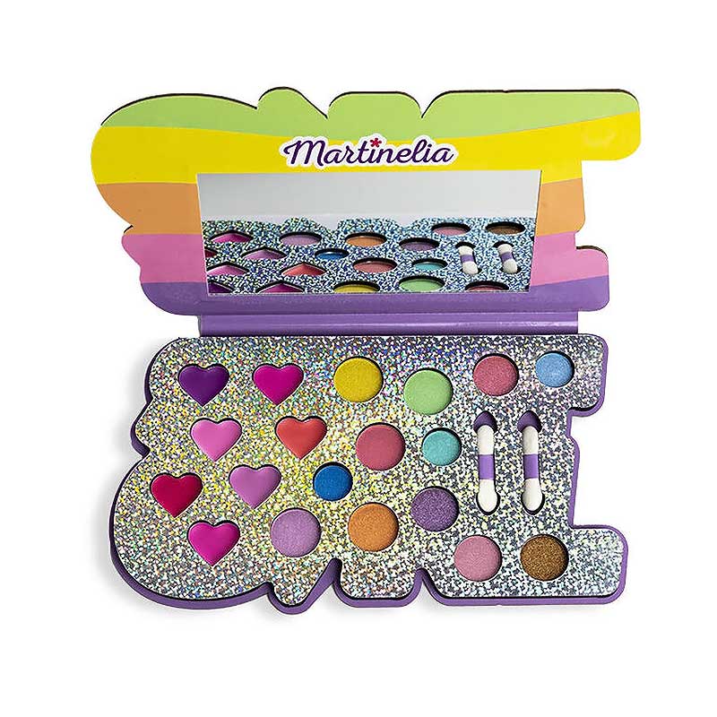 Martinelia Super Girl Makeup Palette - Παιδική Παλέτα Μακιγιάζ 22 x 12,5 x 1cm Ηλικίες 3+