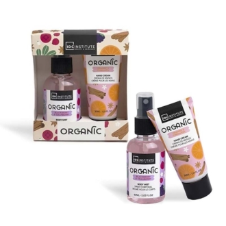 IDC Institute Organic Gift Set 2Pcs - Σετ Περιποίησης Φρούτα & Μπαχαρικά 10 x 11 x 4cm