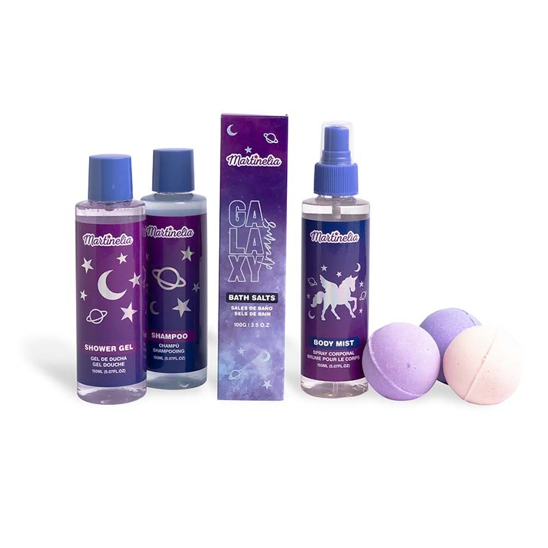 Martinelia Galaxy Dreams Complete Bath & Perfume Set Παιδικό Σετ Περιποίησης 29 x 20 x 5cm