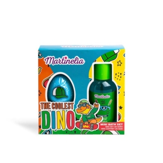 Martinelia The Coolest Dino Mini Bath Set - Παιδικό Σετ Μπάνιου 13,5 x 13,5 x 4,5cm Ηλικίες 3+