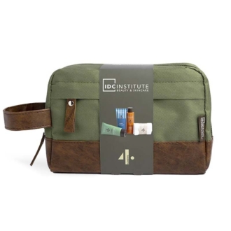 IDC 4 Elements Collection Men's Wash Bag Green - Σετ Περιποίησης 22,5 x 15,5 x 9cm