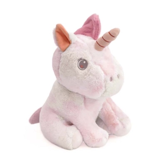 VIP Baby Dolls Stuffed Baby Unicorn - Λούτρινος Μονόκερος 25cm Λευκό - Σομόν