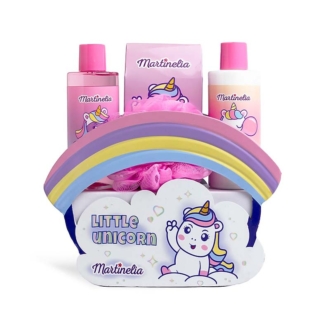 Martinelia Little Unicorn Bath Set Metallic Case - Παιδικό Σετ Περιποίησης για Κορίτσια 22 x 23 x 7cm Ηλικίες 3+