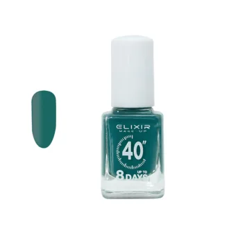 Elixir Fast Dry 40sec Nail Polish Βερνίκι Νυχιών Διάρκειας 8 ημερών 295 Pretender Σκούρο Κυπαρισσί 13ml