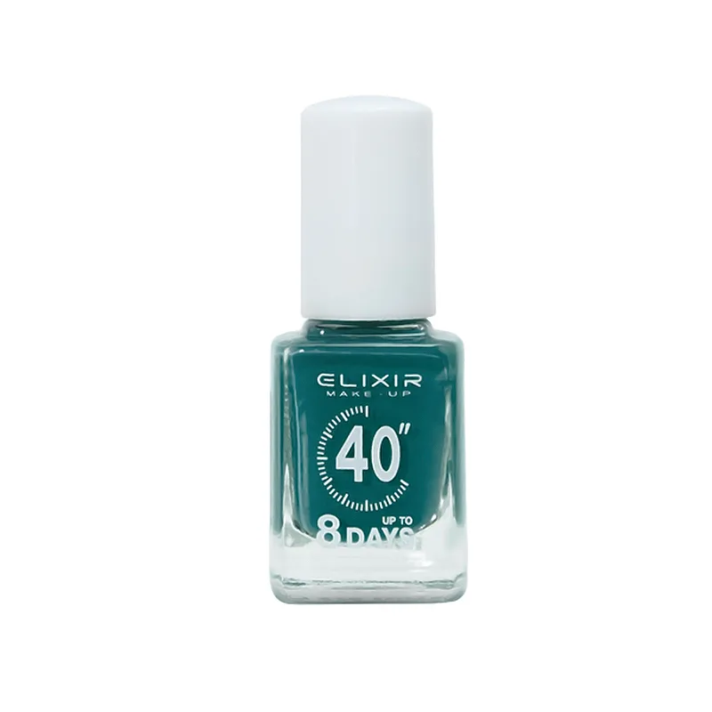 Elixir Fast Dry 40sec Nail Polish Βερνίκι Νυχιών Διάρκειας 8 ημερών 295 Pretender Σκούρο Κυπαρισσί 13ml