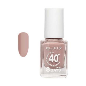 Elixir Fast Dry 40sec Nail Polish Βερνίκι Νυχιών Διάρκειας 8 ημερών Νο 439 Cocoa Nude Ανοιχτό Σοκολατί 13ml