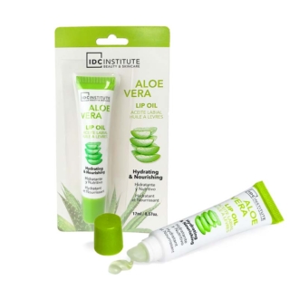 IDC Institute Aloe Vera Lip Oil Hydrating & Nourishing - Ενυδατικό Λαδάκι Χειλιών με Αλόη 17ml