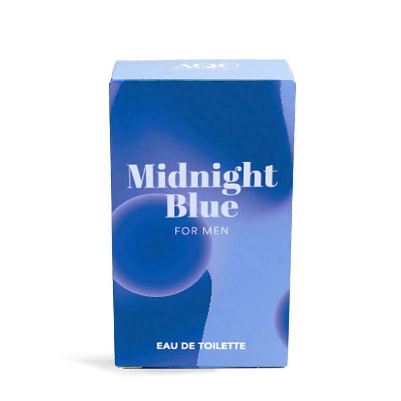 AQC Midnight Blue EDT for Men Ανατολικό Πικάντικο Άρωμα 15ml