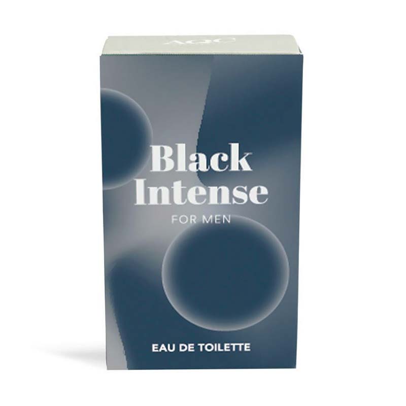 AQC Intense Black EDT for Men Μόσχου Ξυλώδες Άρωμα 15ml