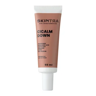 SkinTra Cicalm Down Light Cica Cream Καταπραϋντική & Αναπλαστική Κρέμα Προσώπου & Ματιών 50ml