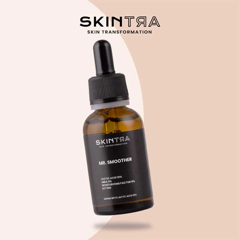 SkinTra Mr. Smoother Serum Ορός Απαλότητας με 10% Γαλακτικό Οξύ για Ξηρό και Τραχύ Δέρμα 30ml