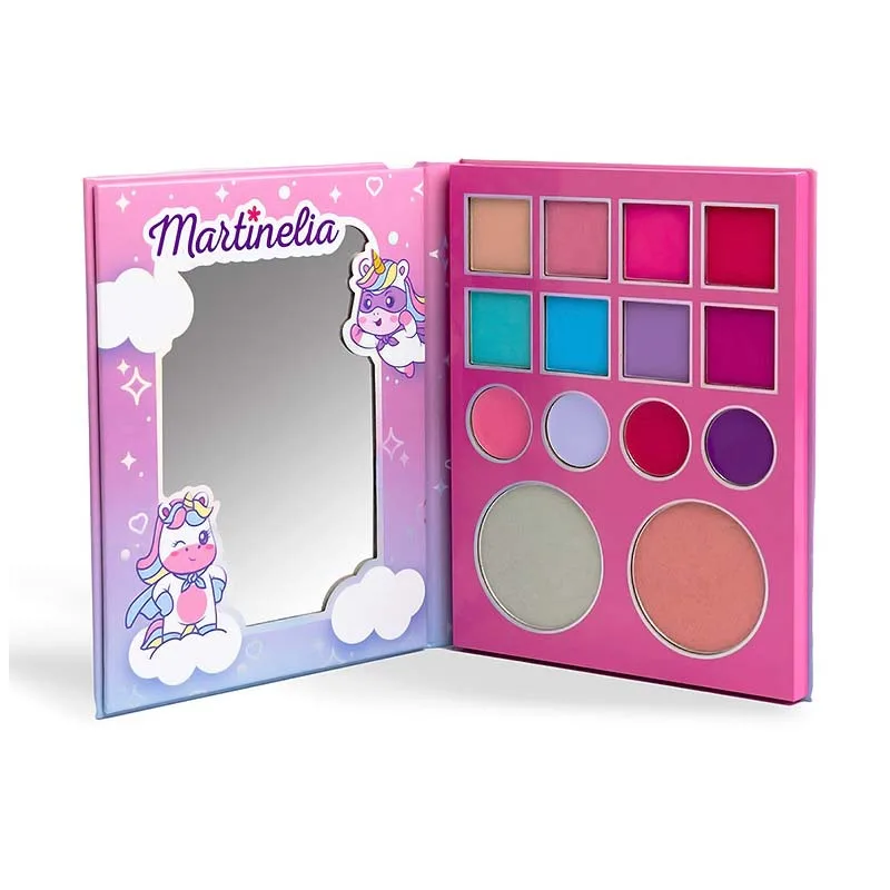 Martinelia Little Unicorn Makeup Palette Book Παιδική Παλέτα Μακιγιάζ 13,5 x 17 x 4cm