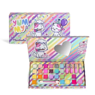 Martinelia Yummy Makeup Palette Παιδική Παλέτα Μακιγιάζ 23,5 x 11,5 x 2,3cm