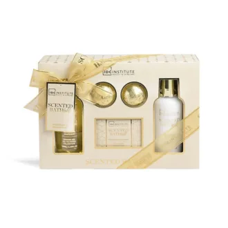 IDC Scented Bath Gold 5 Pcs Gift Box - Σετ Περιποίησης 22 x 15 x 4.5cm