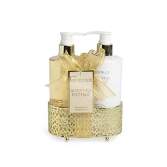 IDC Scented Bath Gold Shower Duo - Σετ Περιποίησης 12,5 x 18 x 7cm