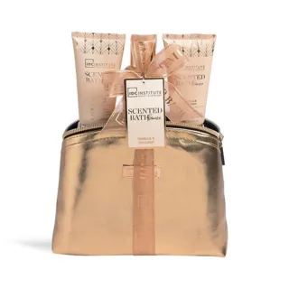 IDC Scented Bath Bronze Bag Set - Σετ Περιποίησης 19 x 23 x 6,5cm