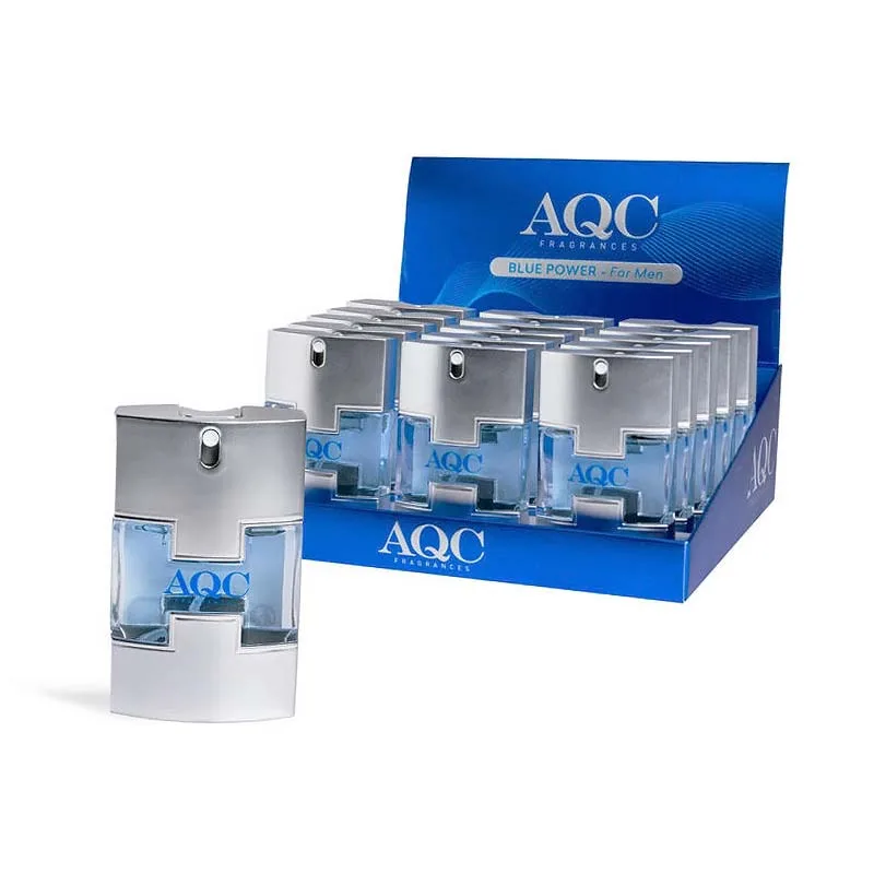 AQC Blue Power EDT for Men Φρέσκο Ξυλώδες Πικάντικο Άρωμα 30ml