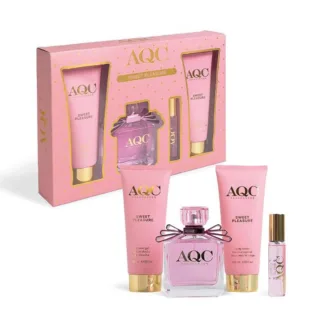 AQC Fragraces Sweet Pleasure Perfume Set 4pcs 30 x 21 x 6cm