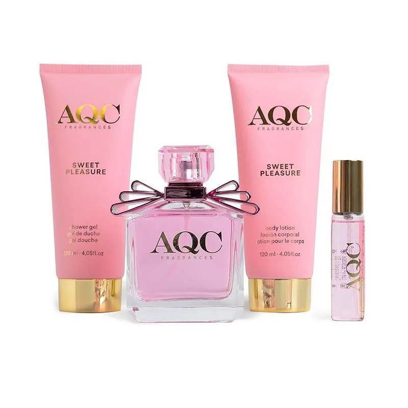 AQC Fragraces Sweet Pleasure Perfume Set 4pcs 30 x 21 x 6cm