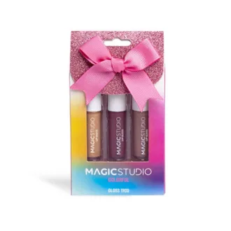 IDC Magic Studio Colorful Gloss Trio Σετ Lip Gloss 3 x 1.3ml