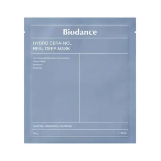 Biodance Hydro Cera - nol Real Deep Mask Ενυδατική Μάσκα Νύχτας Hydrogel που γίνεται Διάφανο με Κολλαγόνο 34gr