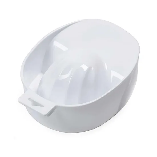 WD Manicure Bowl - Μπωλ Βύθισης Νυχιών για Μανικιούρ Πλαστικό Λευκό